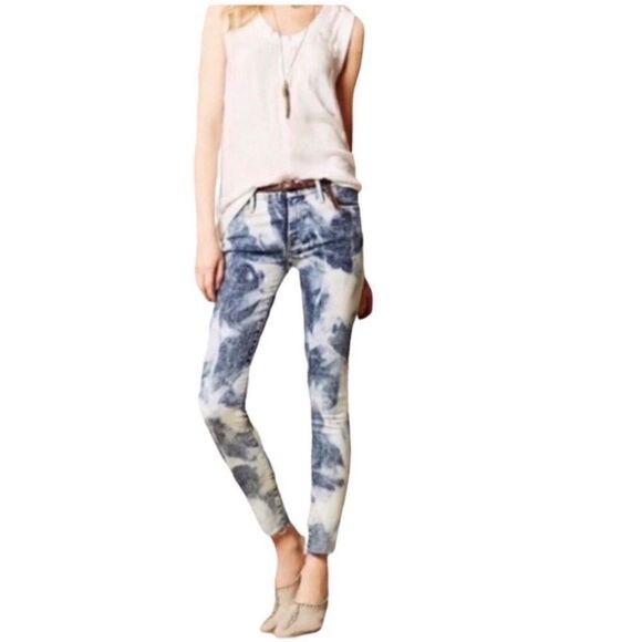 Mother Jeans Looker Ankle Fray in Dog Gone It Wash, Size 25 - Picture 6 of 16